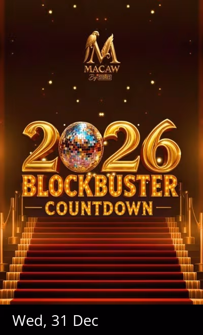 Macaw 2026 Blockbuster Countdown