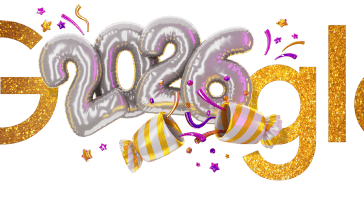 New Year's Eve: Today's annual Doodle celebrates New Year's Eve across the world.