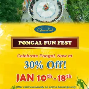 Ticket price for Queensland Amusement Park