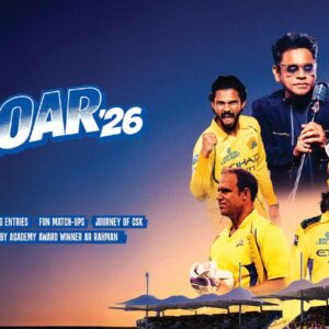 ROAR 26 – Chennai Super Kings Mega Fan Event at Chepauk Tickets