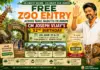 Free Entry Tickets to 3 Zoo in Tamil Nadu