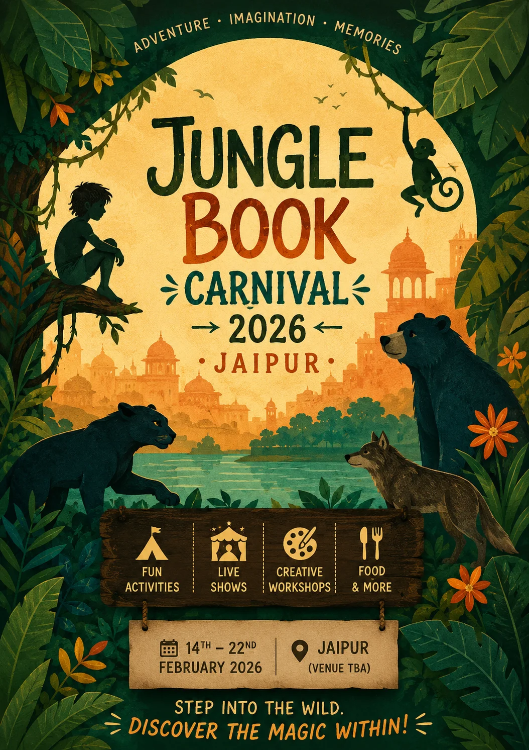 Jungle Book Carnival 2026 Jaipur Expo Event